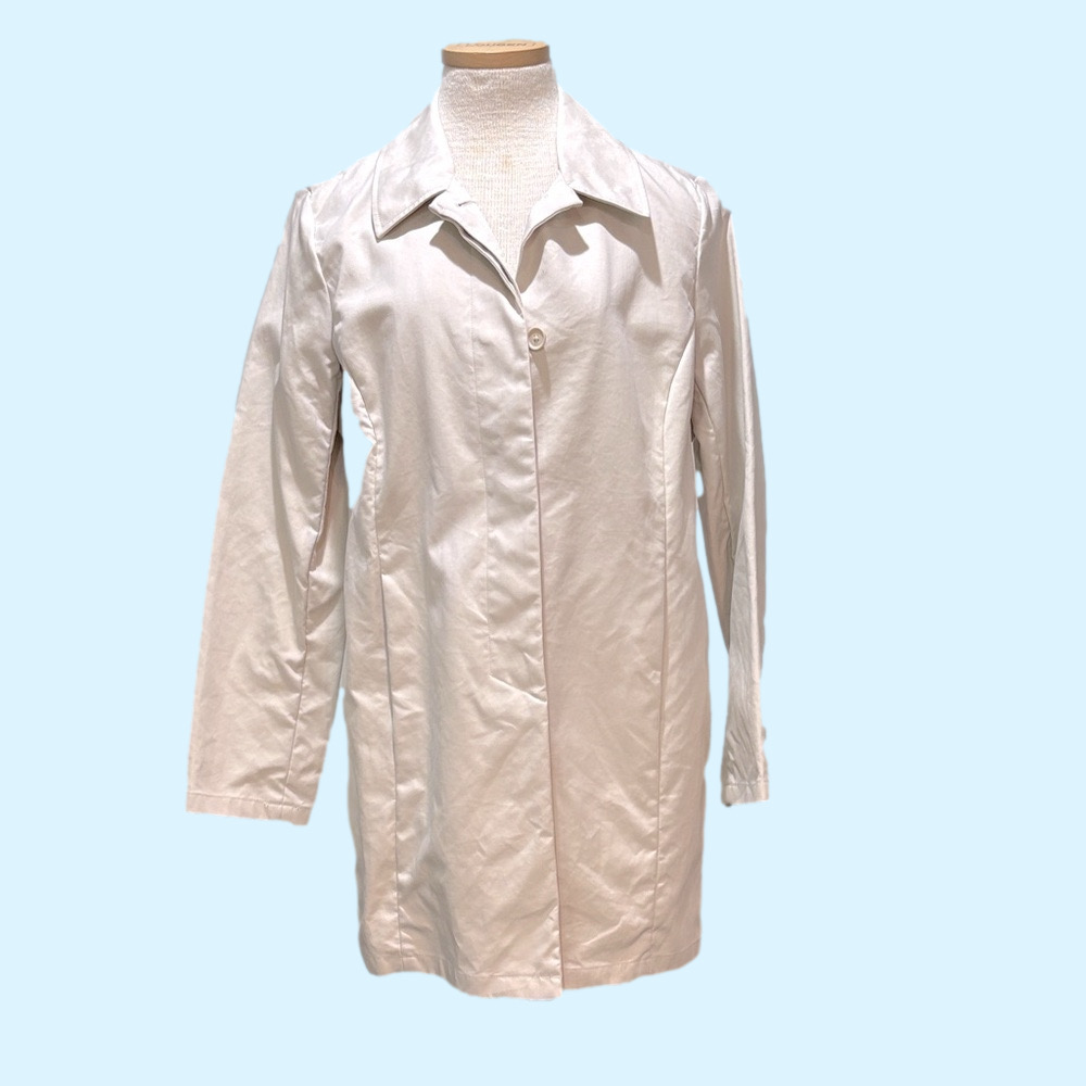 Old Navy sz L vintage tan classic trench coat